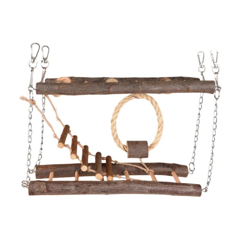 Παιχνίδι για Παπαγάλους Flamingo BT Janny Suspension Bridge Wood 27x8,5x17cm Πουλιά Παιχνίδι για Παπαγάλους Flamingo BT Janny Suspension Bridge Wood 27x8,5x17cm Πουλιά