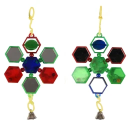 Παιχνίδι για Παπαγάλους Flamingo Bt Delta Multi Mirror 9x1,5x19,5cm Παιχνίδι για Παπαγάλους Flamingo Bt Delta Multi Mirror 9x1,5x19,5cm