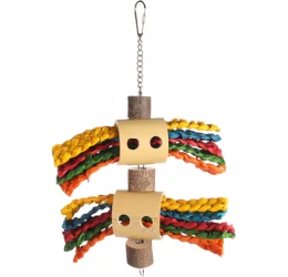 Παιχνίδι για Παπαγάλους Flamingo BT Parrot Crocy 19x4,5x30cm