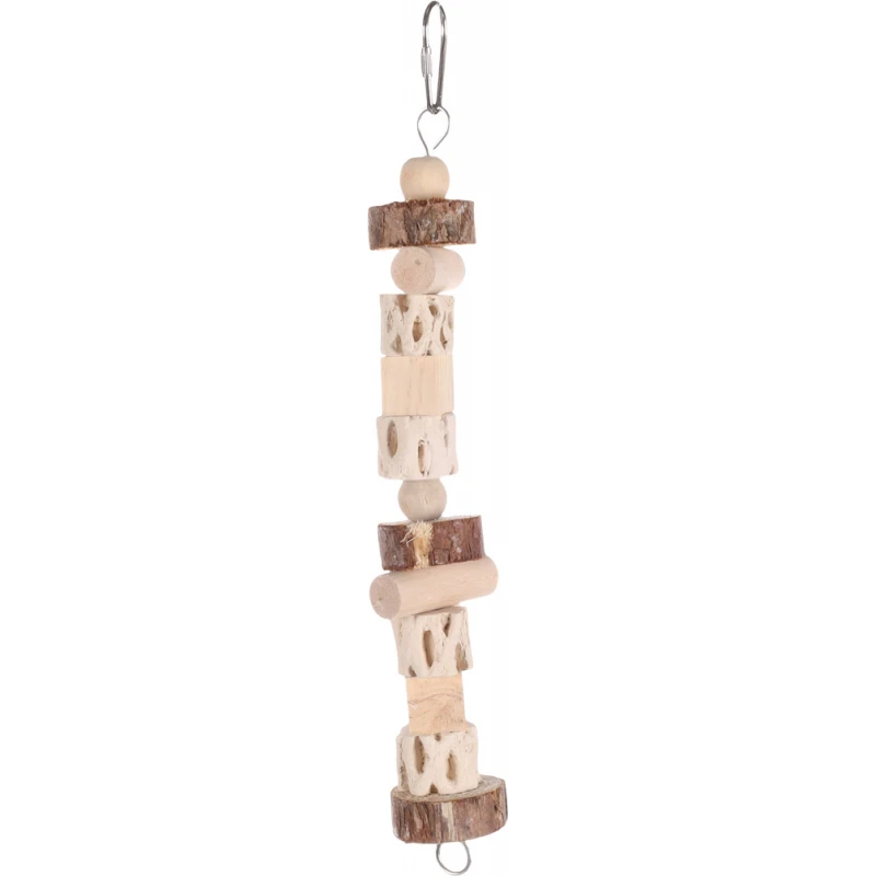 Παιχνίδι για Παπαγάλους Flamingo Lopie Beige 6x4,5x30cm Πουλιά Παιχνίδι για Παπαγάλους Flamingo Lopie Beige 6x4,5x30cm Πουλιά