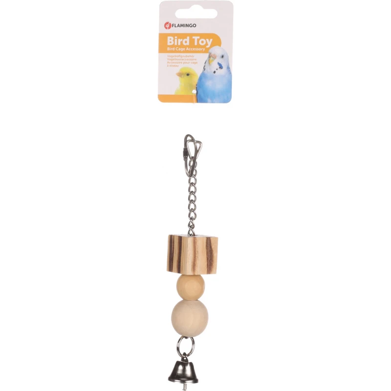 Παιχνίδι για Παπαγάλους Flamingo Parakeet Toy BBQ Light Brown Πουλιά Παιχνίδι για Παπαγάλους Flamingo Parakeet Toy BBQ Light Brown Πουλιά