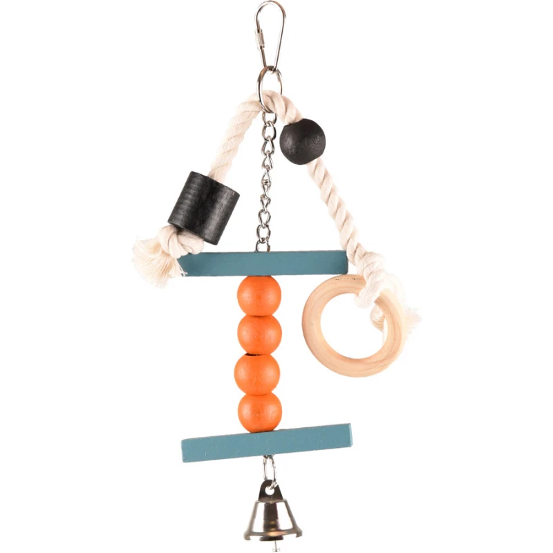 Παιχνίδι για Πτηνά Flamingo Sina Balls & Bell 28cm Πουλιά Παιχνίδι για Πτηνά Flamingo Sina Balls & Bell 28cm Πουλιά