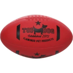 Παιχνίδι Σκύλου Flamingo Downa Rugby Ball Κόκκινο 15,3x9x9cm