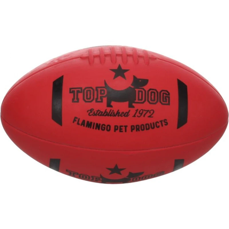 Παιχνίδι Σκύλου Flamingo Downa Rugby Ball Κόκκινο 15,3x9x9cm Σκύλοι Παιχνίδι Σκύλου Flamingo Downa Rugby Ball Κόκκινο 15,3x9x9cm Σκύλοι