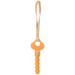 Παιχνίδι Σκύλου Flamingo Guma Rubber Key with Rope 33x6,5x2,6cm Καφέ