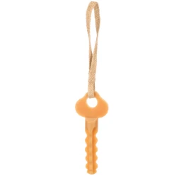 Παιχνίδι Σκύλου Flamingo Guma Rubber Key with Rope 33x6,5x2,6cm Καφέ