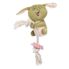 Παιχνίδι Σκύλου Flamingo Puppy Dadi Koala with Rope Πράσινο 16,7x7,5x25,5cm