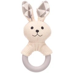 Παιχνίδι Σκύλου Flamingo Puppy Rabbo Rabbit Λευκό 10x6,5x21,2cm