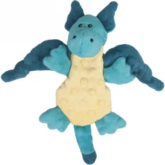 Παιχνίδι Σκύλου Λούτρινο Flamingo  Jawza Dragon Small 26cm Τιρκουάζ