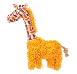 Παιχνίδι Σκύλου Λούτρινο Flamingo Saffia Giraffe with Rope 21cm Κίτρινο Παιχνίδι Σκύλου Λούτρινο Flamingo Saffia Giraffe with Rope 21cm Κίτρινο