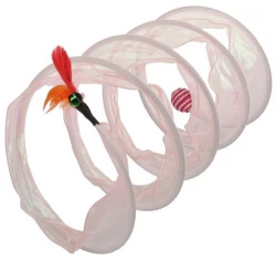 Παιχνίδι - Τούνελ για Γάτες Flamingo Kennedy Cat Tunnel 45x23,5x23,5cm Ροζ Παιχνίδι - Τούνελ για Γάτες Flamingo Kennedy Cat Tunnel 45x23,5x23,5cm Ροζ