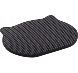 Πατάκι Για Λεκάνη Γάτας Flamingo Tray Mat Matz 50x40cm Μαύρο Πατάκι Για Λεκάνη Γάτας Flamingo Tray Mat Matz 50x40cm Μαύρο