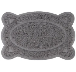 Πατάκι Για Λεκάνη Γάτας Flamingo Tray Mat Randy 40x26x0,4cm Γκρι Πατάκι Για Λεκάνη Γάτας Flamingo Tray Mat Randy 40x26x0,4cm Γκρι