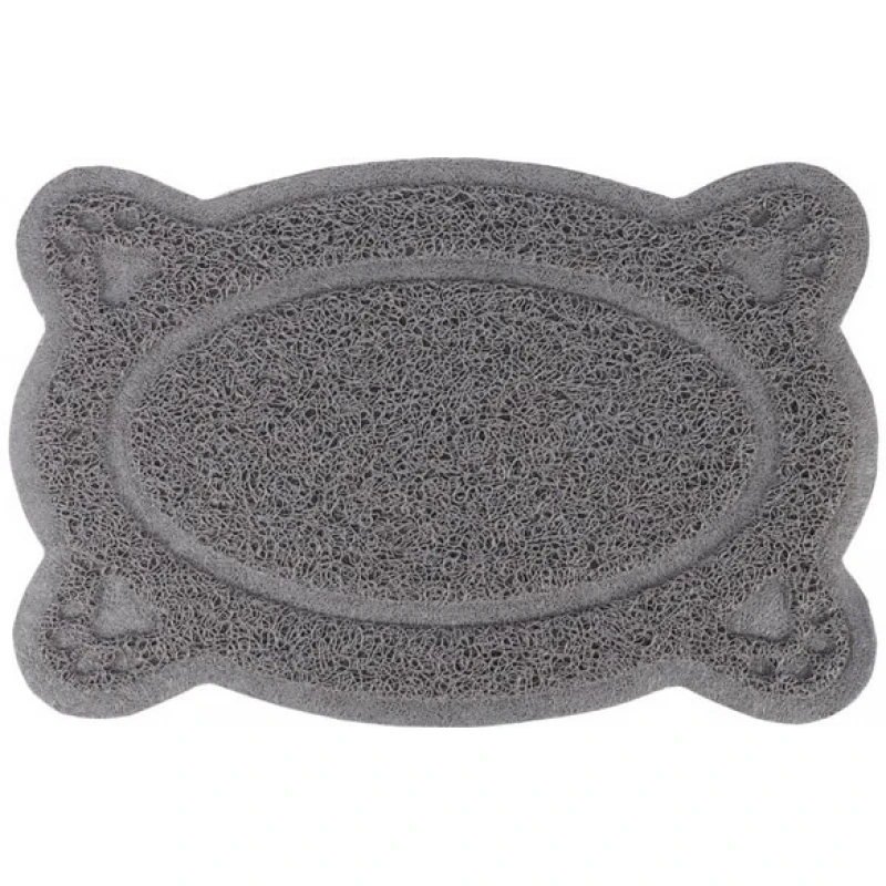 Πατάκι Για Λεκάνη Γάτας Flamingo Tray Mat Randy 58,5x38x0,4cm Γκρι Γάτες Πατάκι Για Λεκάνη Γάτας Flamingo Tray Mat Randy 58,5x38x0,4cm Γκρι Γάτες