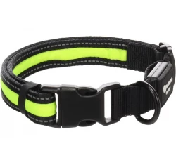 Περιλαίμιο Σκύλου Flamingo Flitzy Black & Yellow L 42-63cm 25mm Περιλαίμιο Σκύλου Flamingo Flitzy Black & Yellow L 42-63cm 25mm