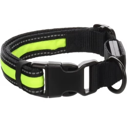 Περιλαίμιο Σκύλου Flamingo Flitzy Black & Yellow M 35-50cm 25mm Περιλαίμιο Σκύλου Flamingo Flitzy Black & Yellow M 35-50cm 25mm