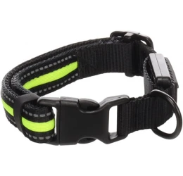 Περιλαίμιο Σκύλου Flamingo Flitzy Black & Yellow S 30-40cm 20mm Περιλαίμιο Σκύλου Flamingo Flitzy Black & Yellow S 30-40cm 20mm