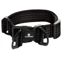 Περιλαίμιο Σκύλου Flamingo Zorba Large Μαύρο 45-65cm 32mm Περιλαίμιο Σκύλου Flamingo Zorba Large Μαύρο 45-65cm 32mm