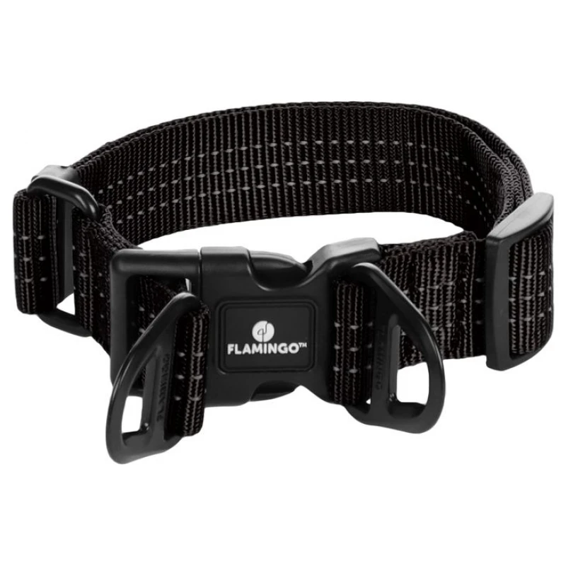 Περιλαίμιο Σκύλου Flamingo Zorba Large Μαύρο 45-65cm 32mm Σκύλοι Περιλαίμιο Σκύλου Flamingo Zorba Large Μαύρο 45-65cm 32mm Σκύλοι