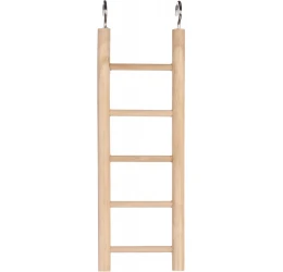 Σκάλα για Παπαγάλους Flamingo Escada Ladder Light brown 5 Steps 8x1,2x24cm