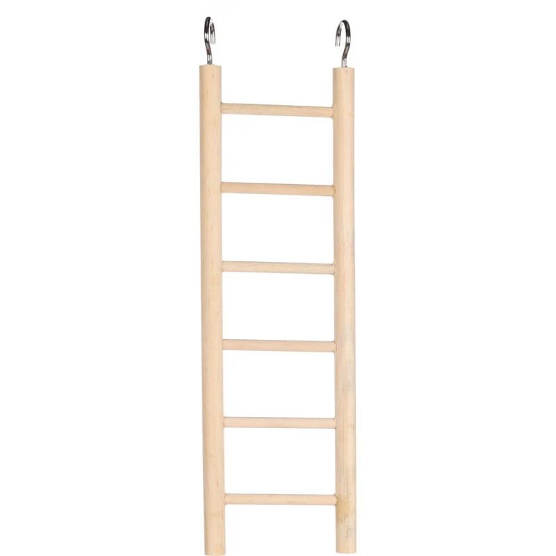 Σκάλα για Παπαγάλους Flamingo Escada Ladder Light brown 6 Steps 8x1,2x26,5cm Πουλιά Σκάλα για Παπαγάλους Flamingo Escada Ladder Light brown 6 Steps 8x1,2x26,5cm Πουλιά