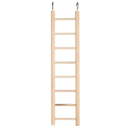 Σκάλα για Παπαγάλους Flamingo Escada Ladder Light brown 8 Steps 8x1,2x34,5cm