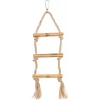 Σκάλα για Πτηνά Flamingo BBQ Ladder Cord Light Brown 12,5x1,5x40cm Πουλιά Σκάλα για Πτηνά Flamingo BBQ Ladder Cord Light Brown 12,5x1,5x40cm Πουλιά