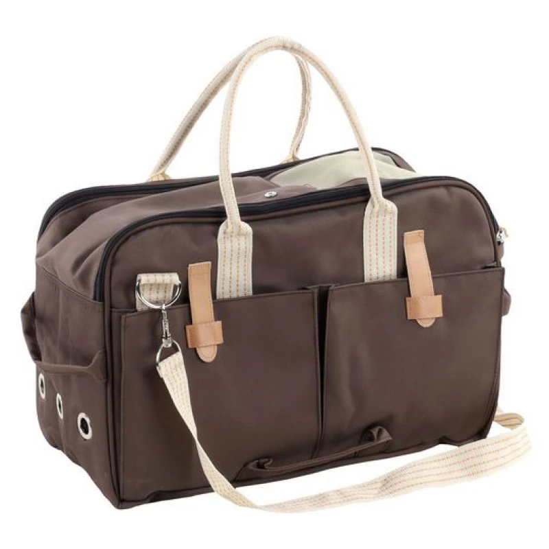 Τσάντα Μεταφοράς Σκύλου & Γάτας Flamingo Boston Dark Brown 52x25x35cm Σκύλοι Τσάντα Μεταφοράς Σκύλου & Γάτας Flamingo Boston Dark Brown 52x25x35cm Σκύλοι