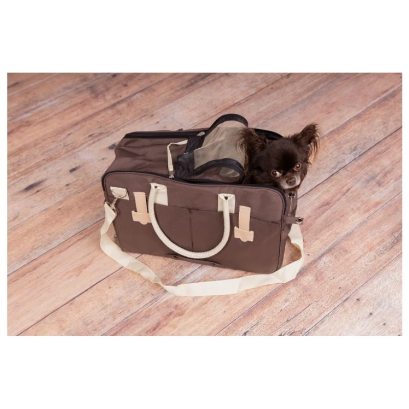 Τσάντα Μεταφοράς Σκύλου & Γάτας Flamingo Boston Dark Brown 52x25x35cm Σκύλοι Τσάντα Μεταφοράς Σκύλου & Γάτας Flamingo Boston Dark Brown 52x25x35cm Σκύλοι