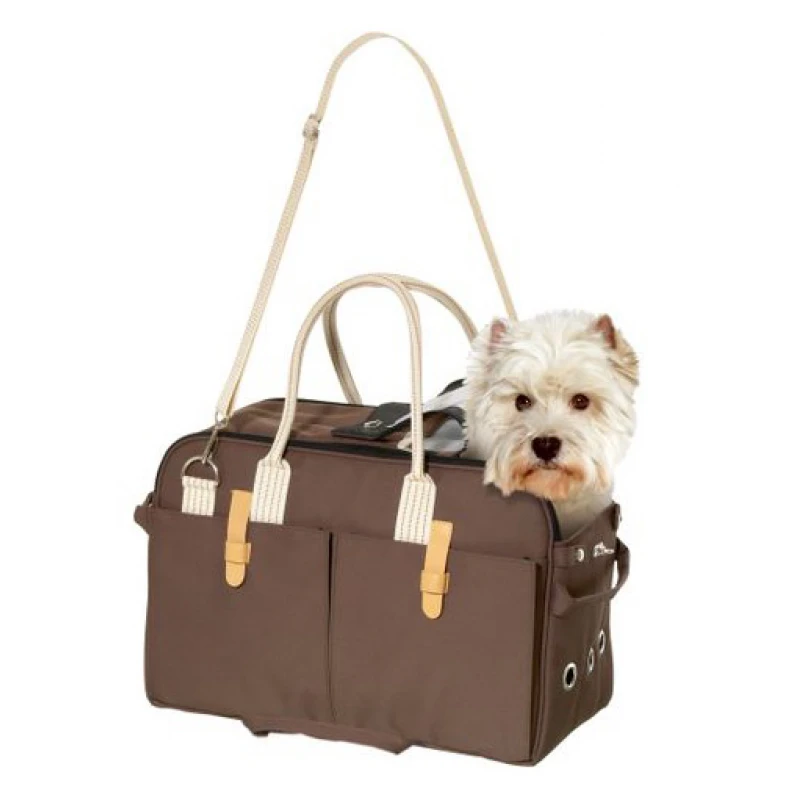 Τσάντα Μεταφοράς Σκύλου & Γάτας Flamingo Boston Dark Brown 52x25x35cm Σκύλοι Τσάντα Μεταφοράς Σκύλου & Γάτας Flamingo Boston Dark Brown 52x25x35cm Σκύλοι