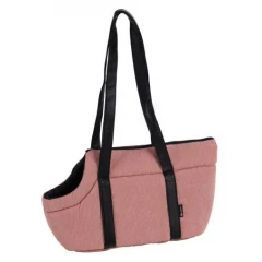 Τσάντα Μεταφοράς Σκύλου Flamingo Alessia 46x23x25cm Ροζ
