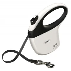 Flexi One Small Ιμάντας 5m έως 15kg Ασπρόμαυρο