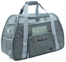 Τσάντα Μεταφοράς Σκύλου ή Γάτας Freedog Crossworld 51x23x35cm Γκρι Τσάντα Μεταφοράς Σκύλου ή Γάτας Freedog Crossworld 51x23x35cm Γκρι