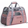 Τσάντα Μεταφοράς Σκύλου ή Γάτας Freedog Crossworld 51x23x35cm Ροζ