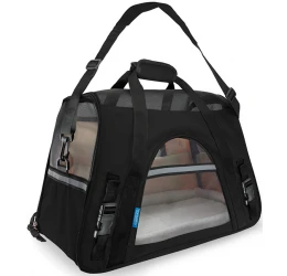 Τσάντα Μεταφοράς Σκύλου ή Γάτας Freedog Fly 48x25x33cm Μαύρη Τσάντα Μεταφοράς Σκύλου ή Γάτας Freedog Fly 48x25x33cm Μαύρη