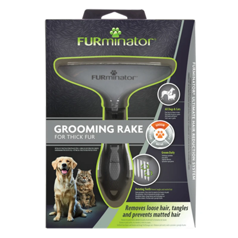 ΧΤΕΝΑ FURMINATOR GROOMING RAKE 13x16cm ΣΚΥΛΟΙ