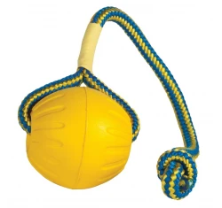 Starmark DuraFoam Swing N Fling Μπάλα με σκοινί Large 9cm Starmark DuraFoam Swing N Fling Μπάλα με σκοινί Large 9cm