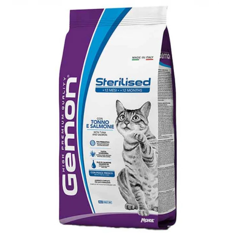 Gemon Sterilized Cat Tuna & Salmon 2kg ΓΑΤΕΣ