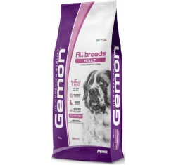 Ξηρά Τροφή Σκύλου Gemon All Breeds Adult Pork & Rice 15kg (13kg + 2kg Δώρο)