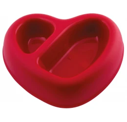 Πιάτο Σκύλου και Γάτας Διπλό Πλαστικό Georplast That's Amore 27x22,5x6,5hcm 500ml Κόκκινο Πιάτο Σκύλου και Γάτας Διπλό Πλαστικό Georplast That's Amore 27x22,5x6,5hcm 500ml Κόκκινο