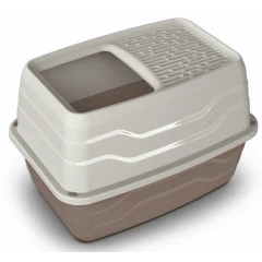 Κλειστή τουαλέτα γάτας Georplast Salto 56x40x38hcm Μπεζ Κλειστή τουαλέτα γάτας Georplast Salto 56x40x38hcm Μπεζ