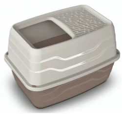 Κλειστή τουαλέτα γάτας Georplast Salto 56x40x38hcm Μπεζ Κλειστή τουαλέτα γάτας Georplast Salto 56x40x38hcm Μπεζ