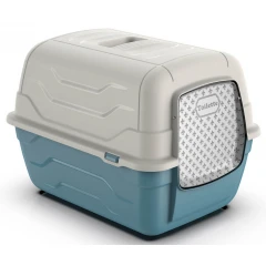 Κλειστή τουαλέτα γάτας Georplast RotoToilet 52x40x40hcm Μπλε Κλειστή τουαλέτα γάτας Georplast RotoToilet 52x40x40hcm Μπλε