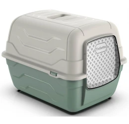 Κλειστή τουαλέτα γάτας Georplast RotoToilet 52x40x40hcm Πράσινο Κλειστή τουαλέτα γάτας Georplast RotoToilet 52x40x40hcm Πράσινο