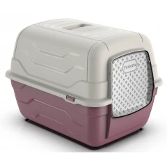 Κλειστή τουαλέτα γάτας Georplast RotoToilet 52x40x40hcm Ροζ Κλειστή τουαλέτα γάτας Georplast RotoToilet 52x40x40hcm Ροζ