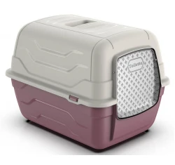 Κλειστή τουαλέτα γάτας Georplast RotoToilet 52x40x40hcm Ροζ Κλειστή τουαλέτα γάτας Georplast RotoToilet 52x40x40hcm Ροζ