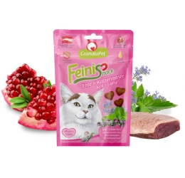 Λιχουδιά Γάτας Granatapet FeiniSnacks με Πάπια και Catnip 50gr Λιχουδιά Γάτας Granatapet FeiniSnacks με Πάπια και Catnip 50gr