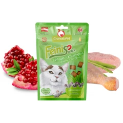 Λιχουδιά Granatapet FeiniSnacks με Πουλερικά και Γρασίδι 50gr