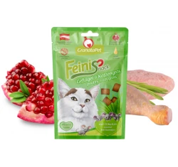 Λιχουδιά Granatapet FeiniSnacks με Πουλερικά και Γρασίδι 50gr Λιχουδιά Granatapet FeiniSnacks με Πουλερικά και Γρασίδι 50gr