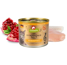 Granatapet Symphonie No.7 Κοτόπουλο και Ψάρι 200gr Granatapet Symphonie No.7 Κοτόπουλο και Ψάρι 200gr